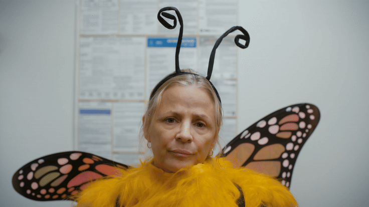 The Maddening Disconnect of Phone Therapy in “Happy to Help You,” featuring Amy Sedaris