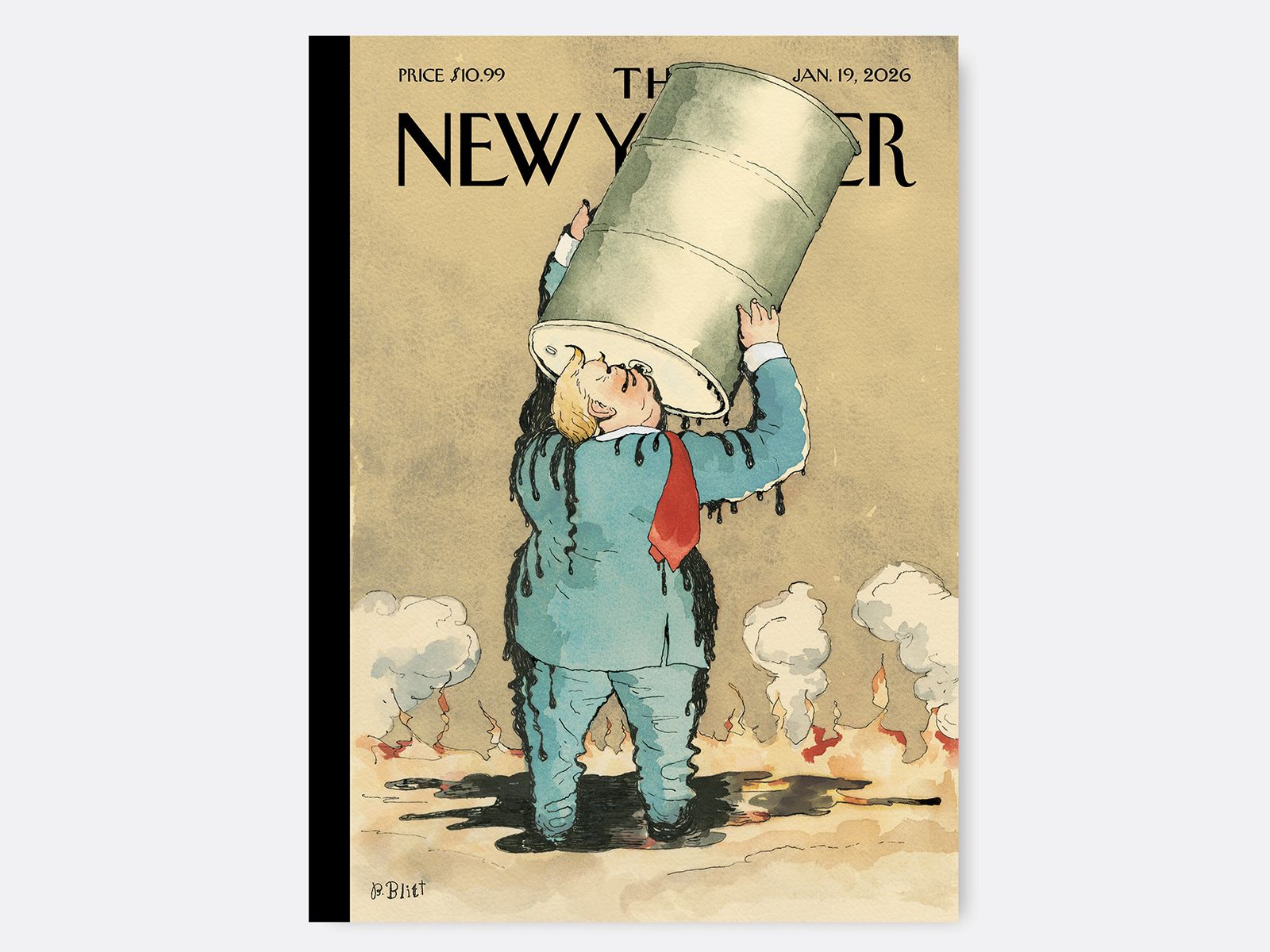 Barry Blitt’s “Guzzler”