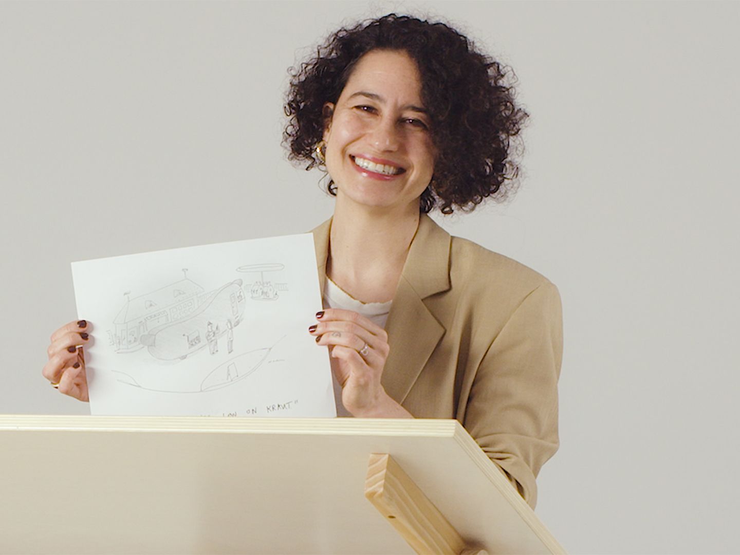Ilana Glazer Enters the Cartoon Caption Contest